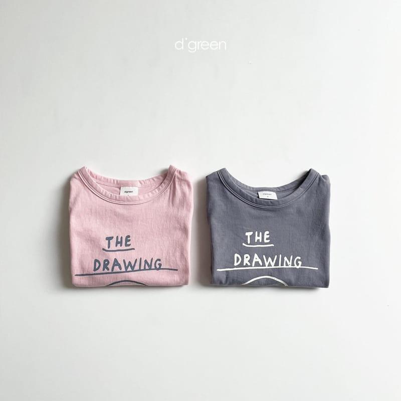DIGREEN - Korean Children Fashion - #Kfashion4kids - Face Tee - 2