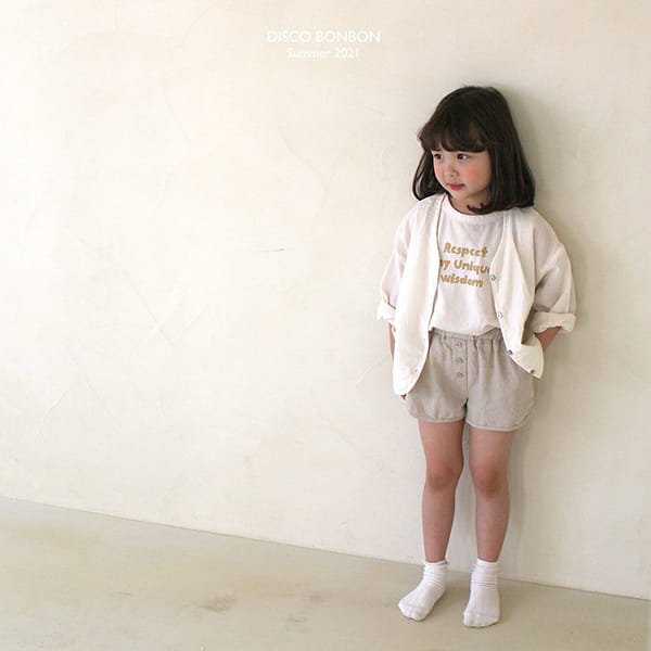 DISCO BONBON - Korean Children Fashion - #Kfashion4kids - Respect Sleeveless - 3
