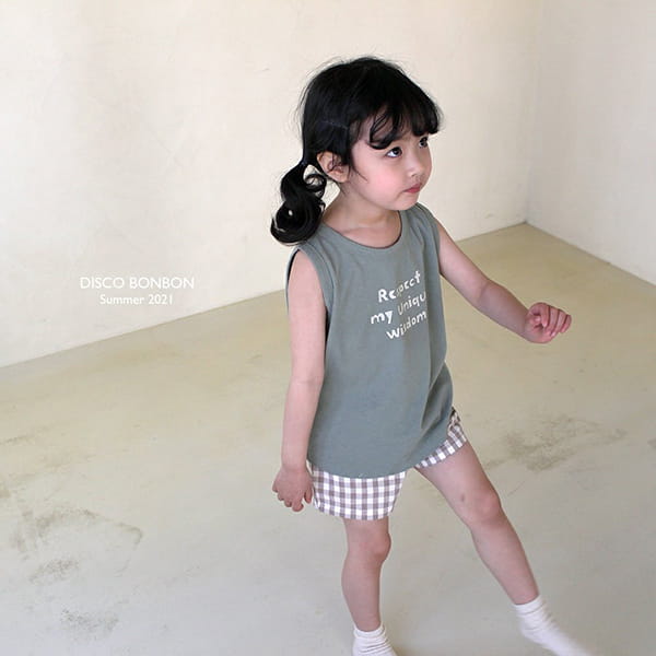 DISCO BONBON - Korean Children Fashion - #Kfashion4kids - Respect Sleeveless - 7