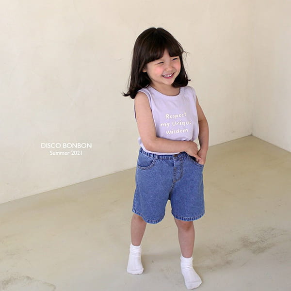 DISCO BONBON - Korean Children Fashion - #Kfashion4kids - Respect Sleeveless - 9