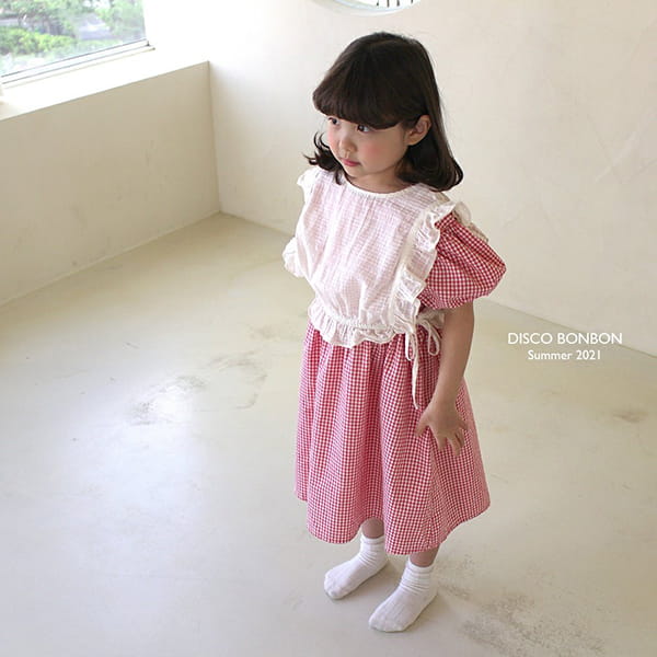 DISCO BONBON - Korean Children Fashion - #Kfashion4kids - Pink Candy One-piece - 10