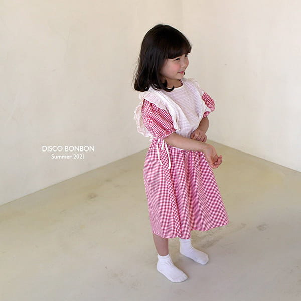 DISCO BONBON - Korean Children Fashion - #Kfashion4kids - Pink Candy One-piece - 8