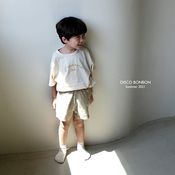 DISCO BONBON - Korean Children Fashion - #Kfashion4kids - Heart Bear Tee - 10
