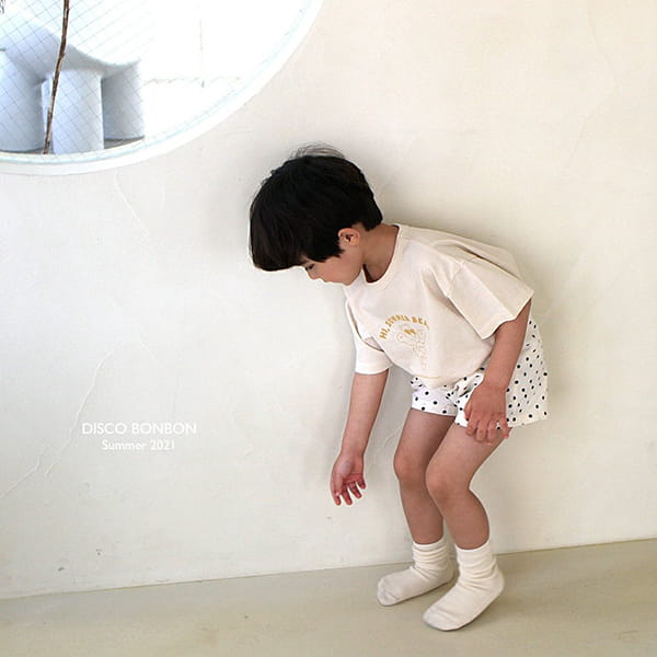 DISCO BONBON - Korean Children Fashion - #Kfashion4kids - Heart Bear Tee - 4