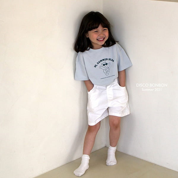 DISCO BONBON - Korean Children Fashion - #Kfashion4kids - Heart Bear Tee - 5