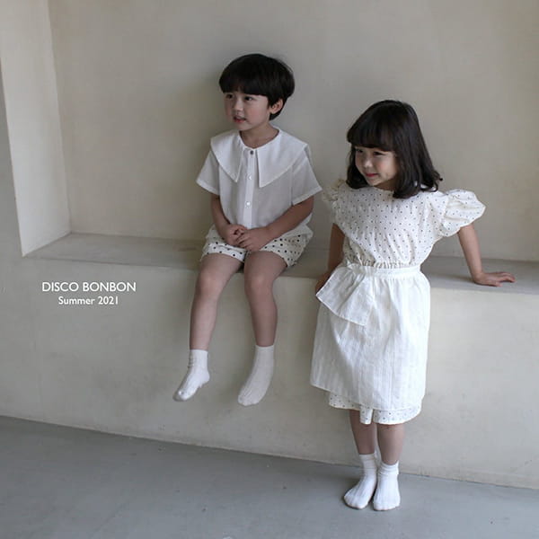 DISCO BONBON - Korean Children Fashion - #Kfashion4kids - Waffle Blouse - 10