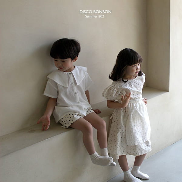 DISCO BONBON - Korean Children Fashion - #Kfashion4kids - Waffle Blouse - 6
