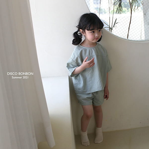 DISCO BONBON - Korean Children Fashion - #Kfashion4kids - Lego Top Bottom Set - 8