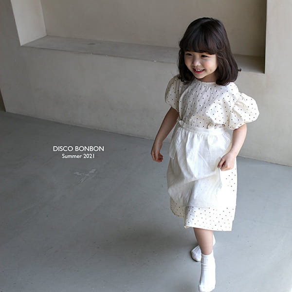 DISCO BONBON - Korean Children Fashion - #Kfashion4kids - Puff One-piece - 4