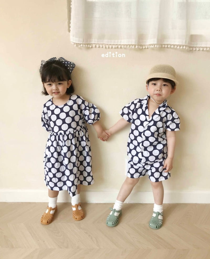 EDITION - Korean Children Fashion - #Kfashion4kids - Balloon One-piece - 6