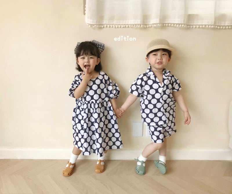 EDITION - Korean Children Fashion - #Kfashion4kids - Balloon One-piece - 8