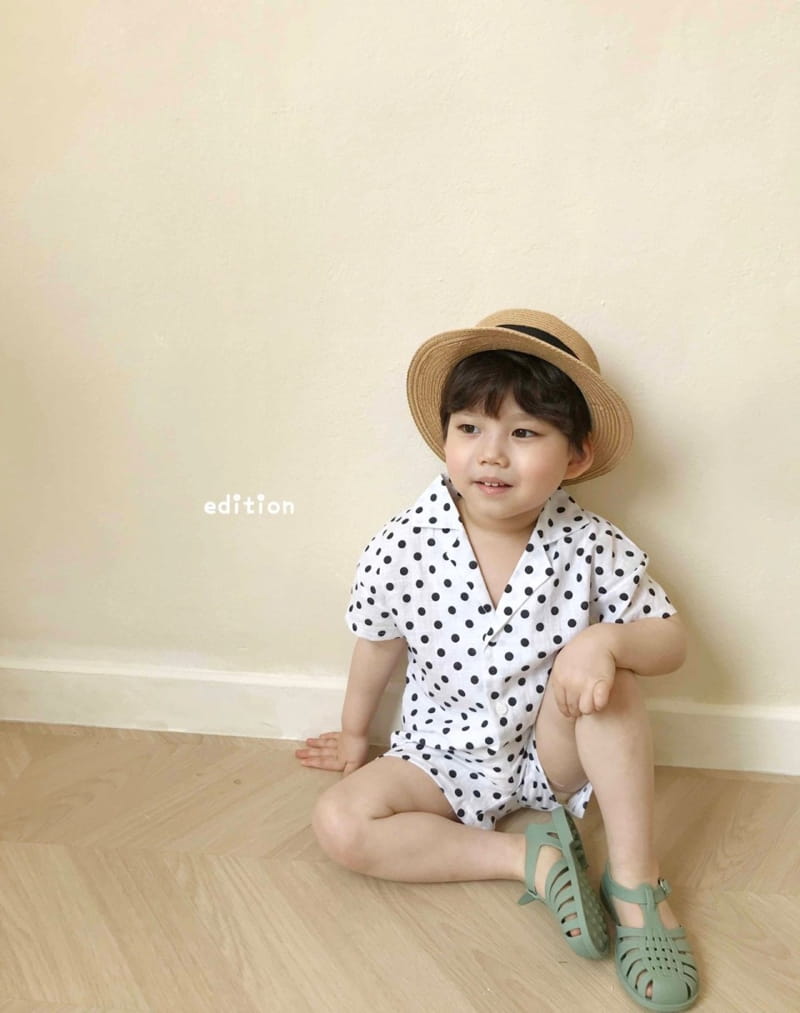 EDITION - Korean Children Fashion - #Kfashion4kids - Balloon Shirt Shorts Set - 11
