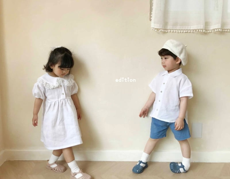 EDITION - Korean Children Fashion - #Kfashion4kids - Olive Shirt - 6