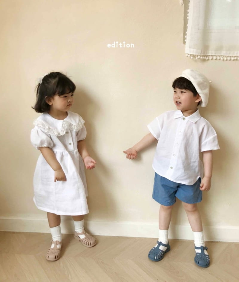 EDITION - Korean Children Fashion - #Kfashion4kids - Olive Shirt - 7