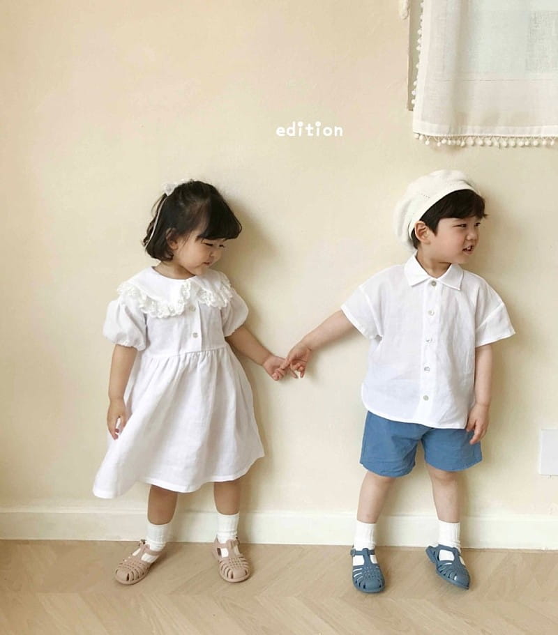 EDITION - Korean Children Fashion - #Kfashion4kids - Olive One-piece
