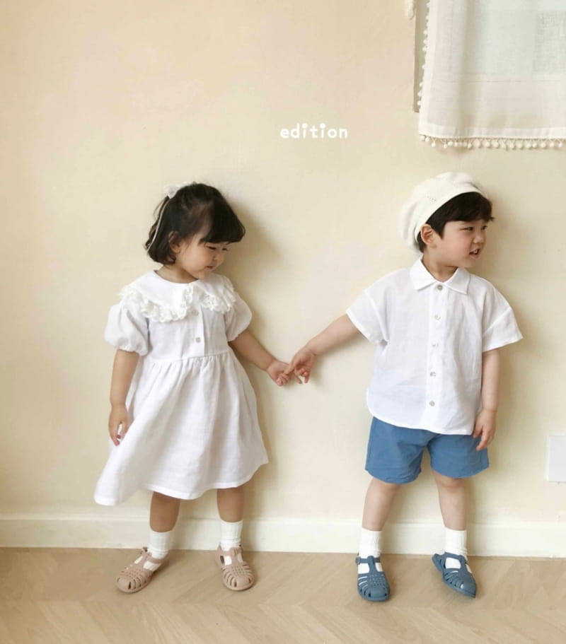 EDITION - Korean Children Fashion - #Kfashion4kids - Olive One-piece - 2