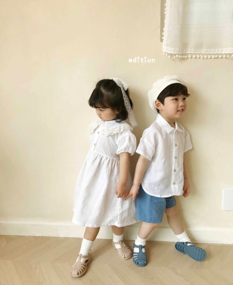 EDITION - Korean Children Fashion - #Kfashion4kids - Olive One-piece - 3