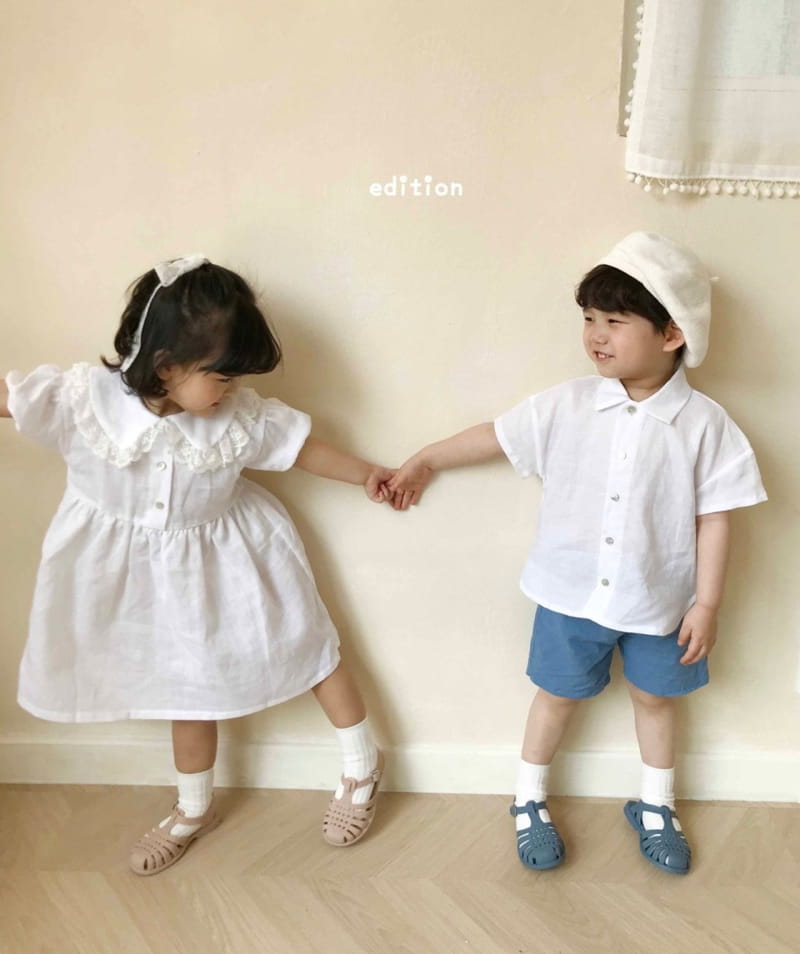 EDITION - Korean Children Fashion - #Kfashion4kids - Olive One-piece - 4