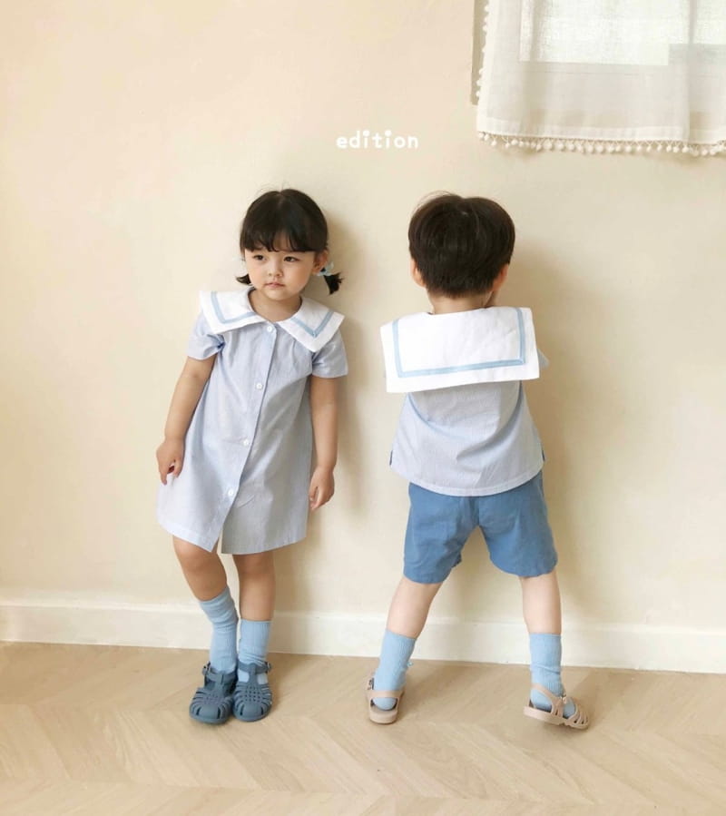 EDITION - Korean Children Fashion - #Kfashion4kids - Sailor One-piece - 2