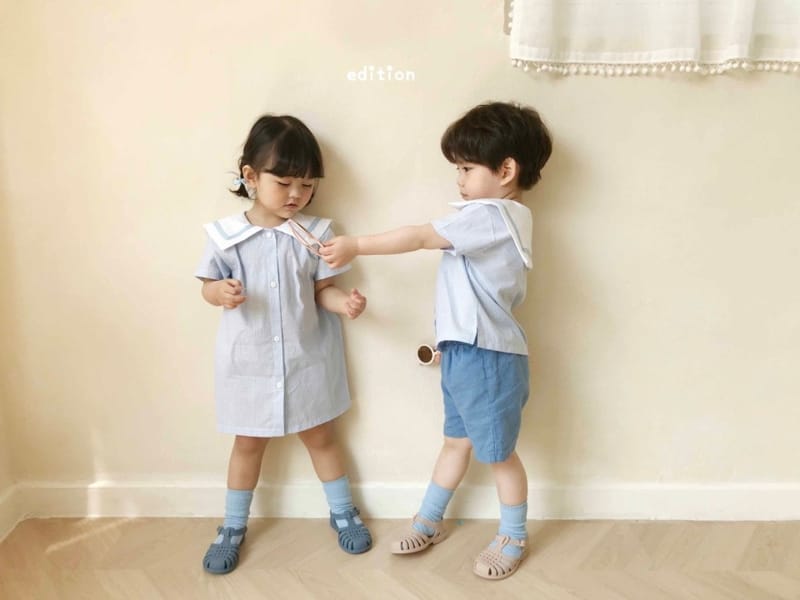 EDITION - Korean Children Fashion - #Kfashion4kids - Sailor One-piece - 5