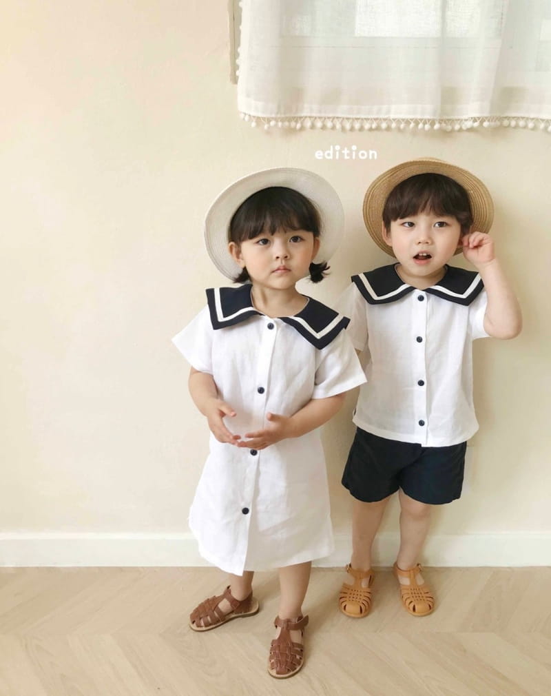 EDITION - Korean Children Fashion - #Kfashion4kids - Sailor One-piece - 6