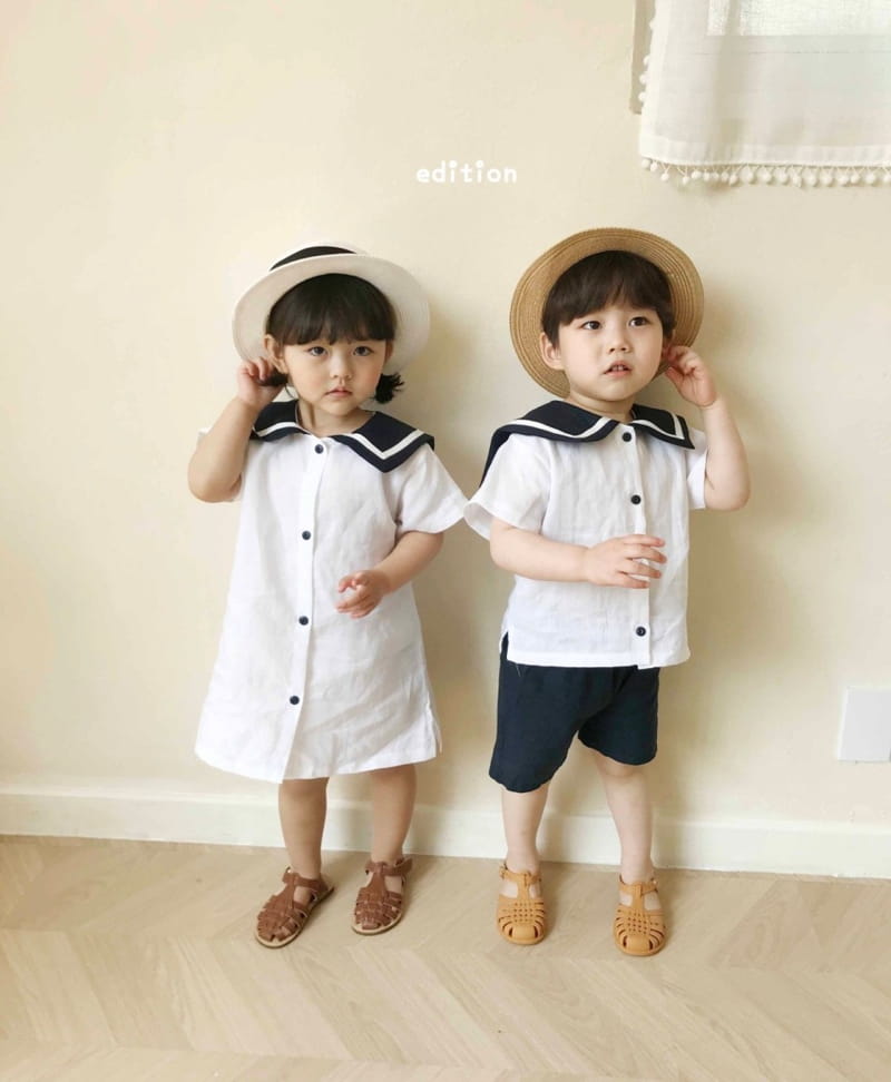 EDITION - Korean Children Fashion - #Kfashion4kids - Sailor One-piece - 9