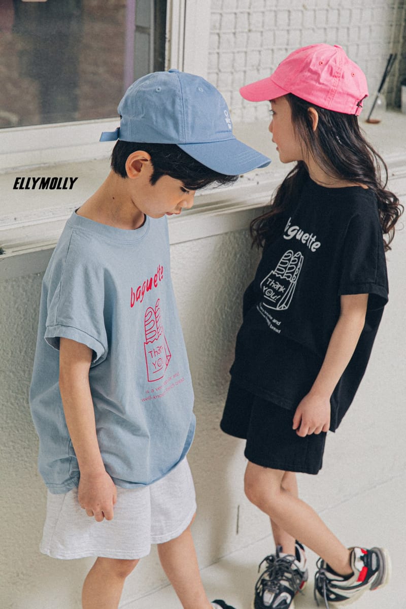 ELLYMOLLY - Korean Children Fashion - #Kfashion4kids - Baguette Tee - 10