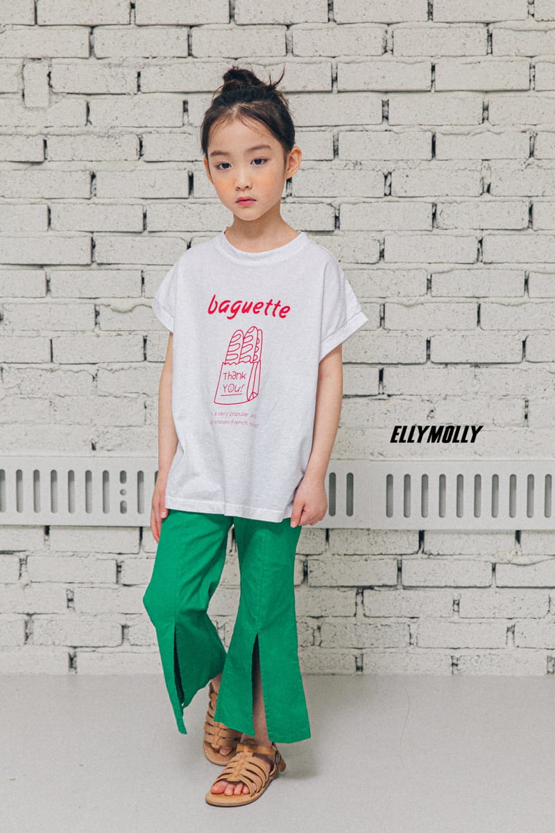 ELLYMOLLY - Korean Children Fashion - #Kfashion4kids - Baguette Tee - 12