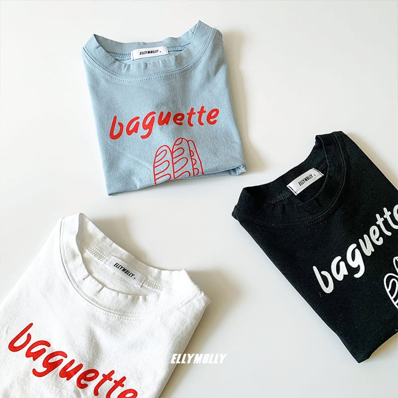 ELLYMOLLY - Korean Children Fashion - #Kfashion4kids - Baguette Tee - 3