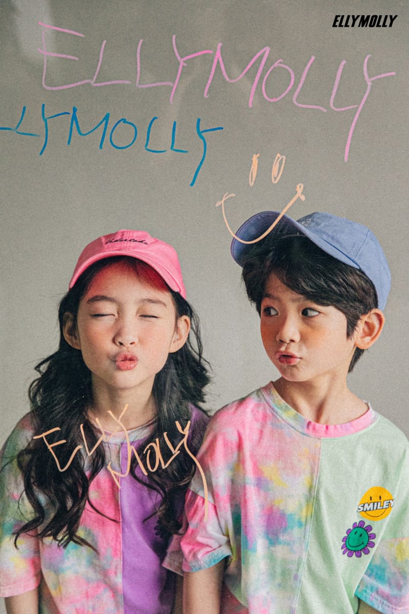 ELLYMOLLY - Korean Children Fashion - #Kfashion4kids - Water Paint Unbalance Tee - 4