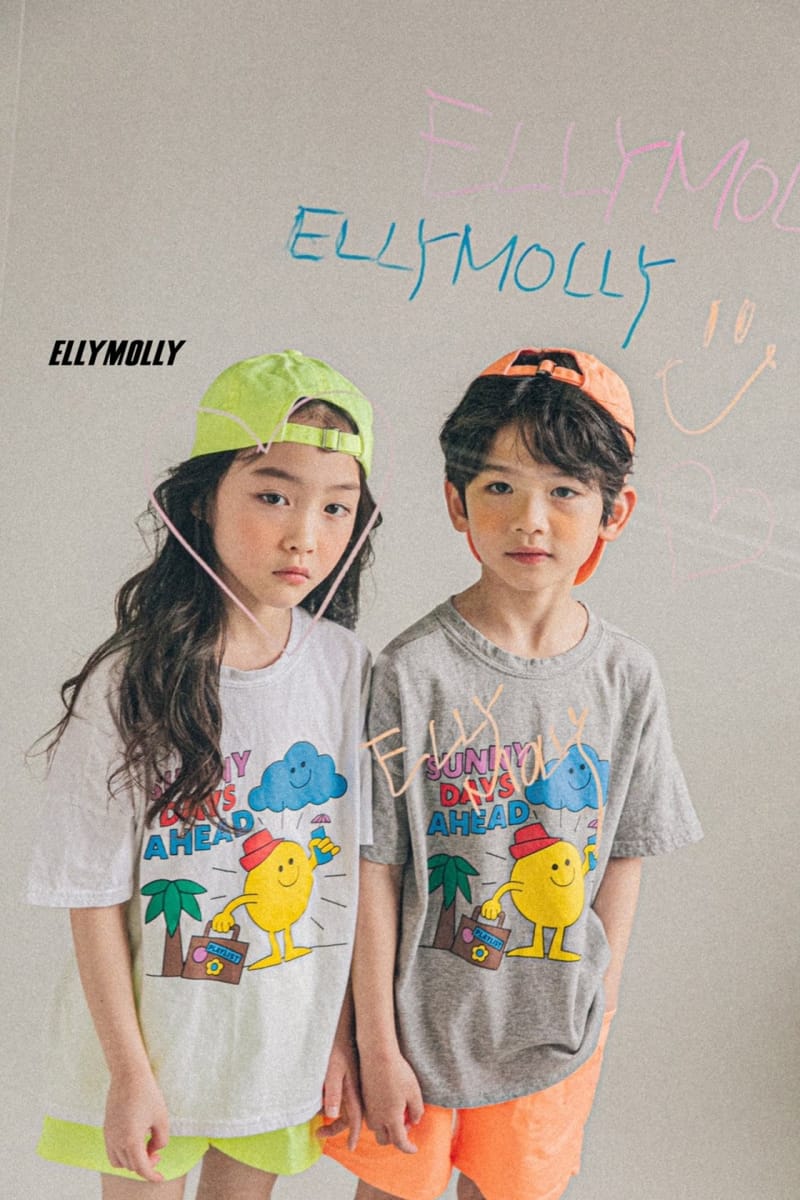 ELLYMOLLY - Korean Children Fashion - #Kfashion4kids - Smile Man Tee - 12