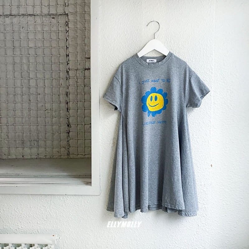 ELLYMOLLY - Korean Children Fashion - #Kfashion4kids - Daisy Smile One-oiece - 5