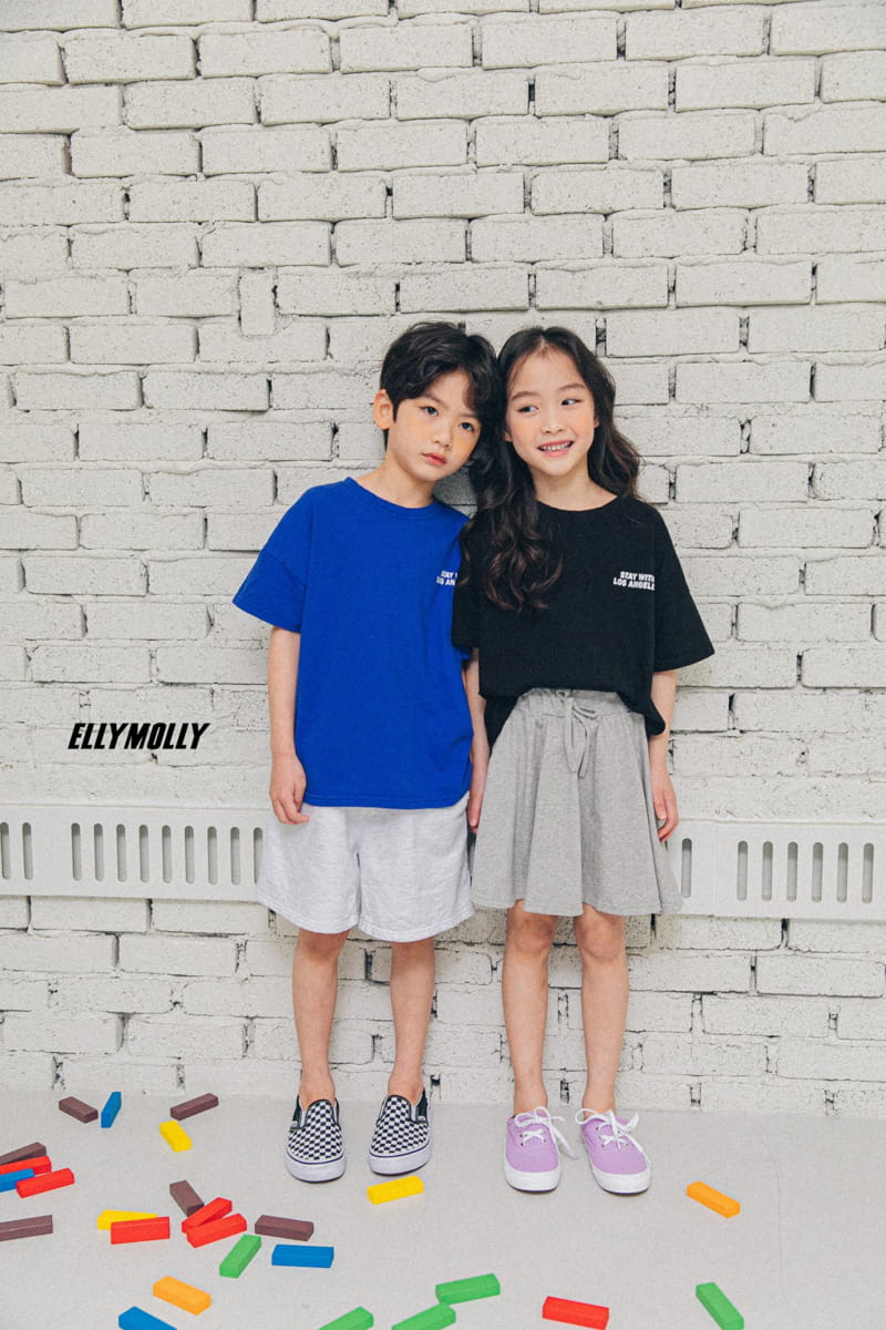 ELLYMOLLY - Korean Children Fashion - #Kfashion4kids - EM Sum Grip Shorts - 12