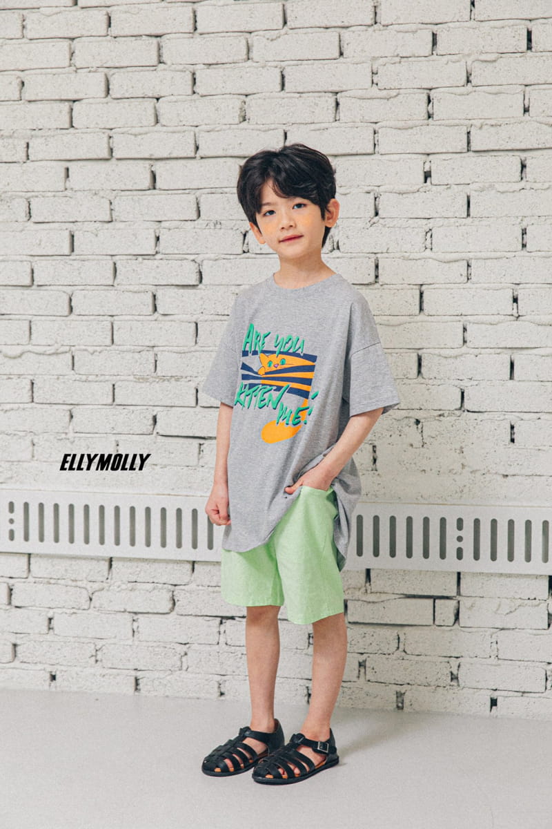 ELLYMOLLY - Korean Children Fashion - #Kfashion4kids - EM Linen Shorts - 2