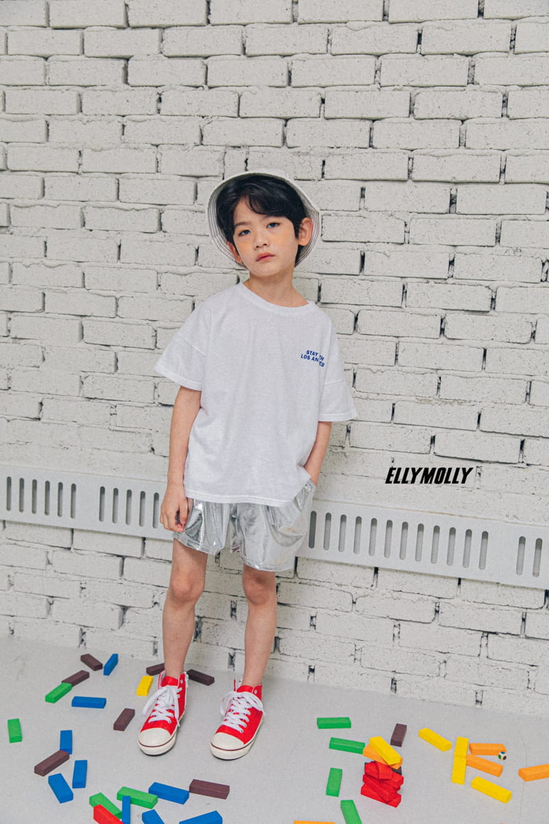 ELLYMOLLY - Korean Children Fashion - #Kfashion4kids - Silver Shorts - 11