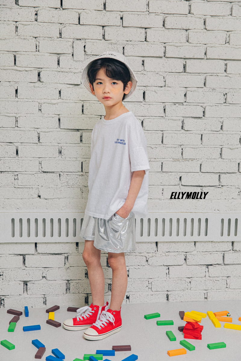 ELLYMOLLY - Korean Children Fashion - #Kfashion4kids - Silver Shorts - 12