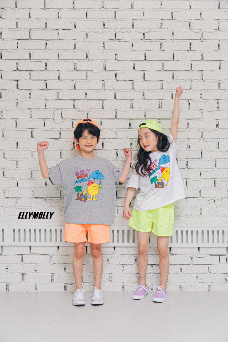 ELLYMOLLY - Korean Children Fashion - #Kfashion4kids - EM Span Shorts - 12