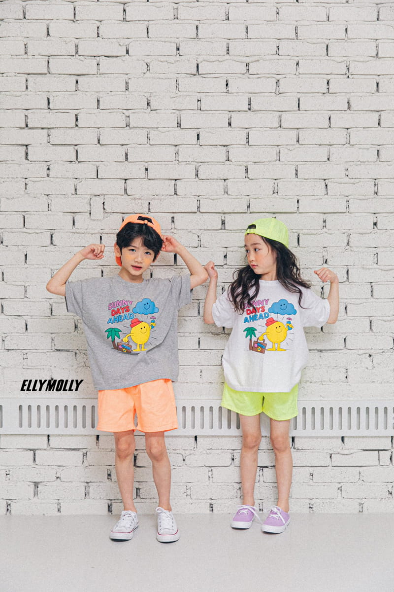 ELLYMOLLY - Korean Children Fashion - #Kfashion4kids - EM Span Shorts - 3