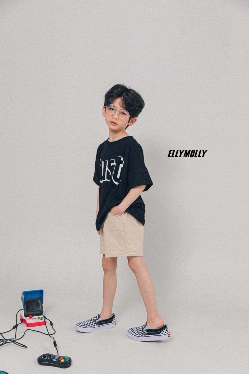 ELLYMOLLY - Korean Children Fashion - #Kfashion4kids - EM Span Shorts - 7