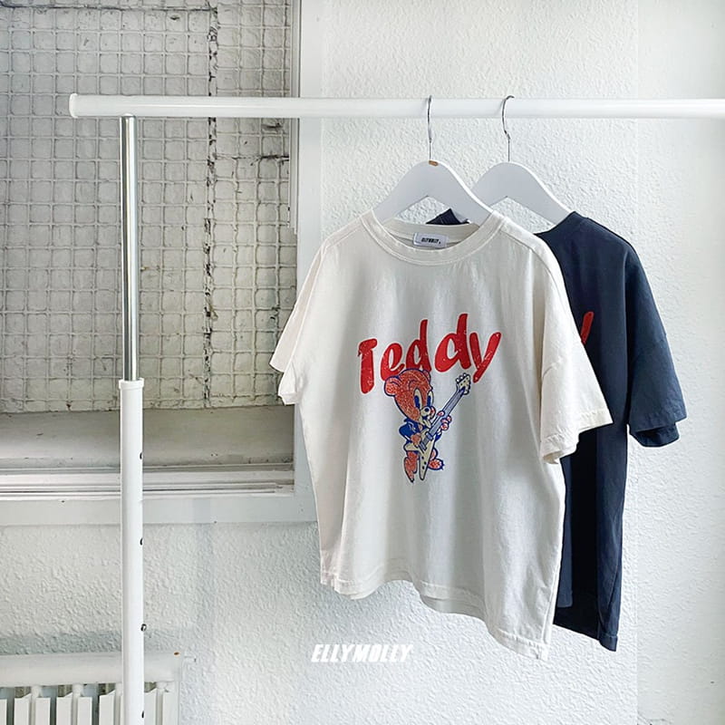ELLYMOLLY - Korean Children Fashion - #Kfashion4kids - Teddy Tee