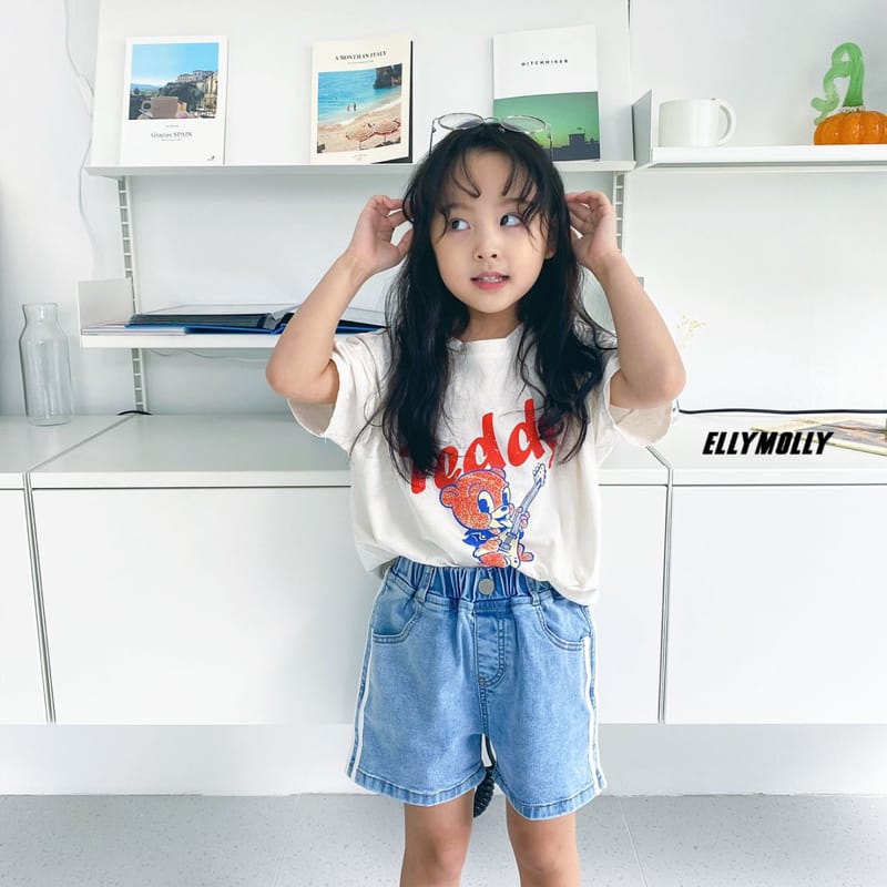ELLYMOLLY - Korean Children Fashion - #Kfashion4kids - Teddy Tee - 12