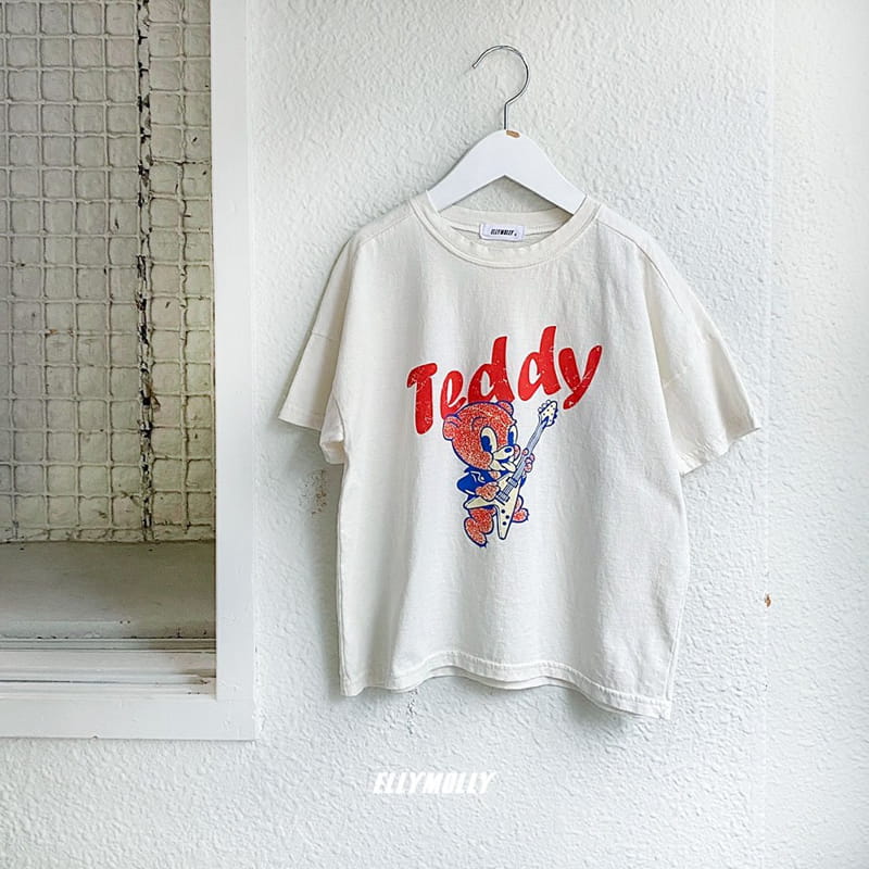 ELLYMOLLY - Korean Children Fashion - #Kfashion4kids - Teddy Tee - 2