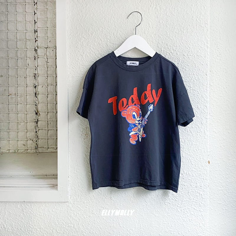 ELLYMOLLY - Korean Children Fashion - #Kfashion4kids - Teddy Tee - 3