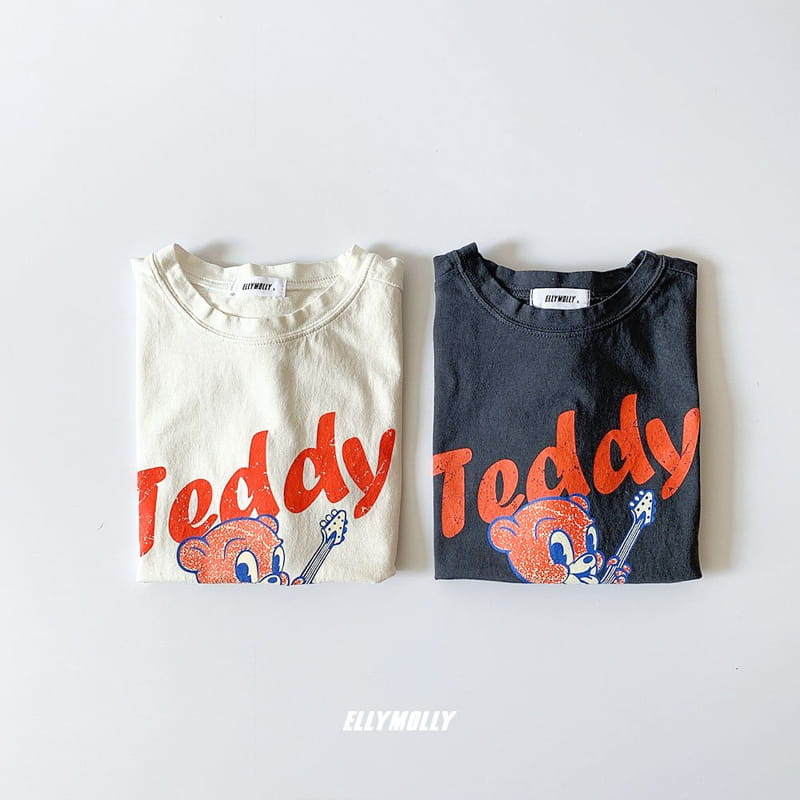 ELLYMOLLY - Korean Children Fashion - #Kfashion4kids - Teddy Tee - 4