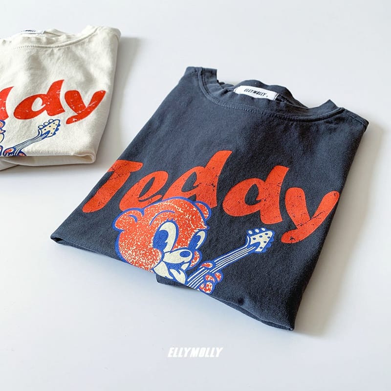 ELLYMOLLY - Korean Children Fashion - #Kfashion4kids - Teddy Tee - 5