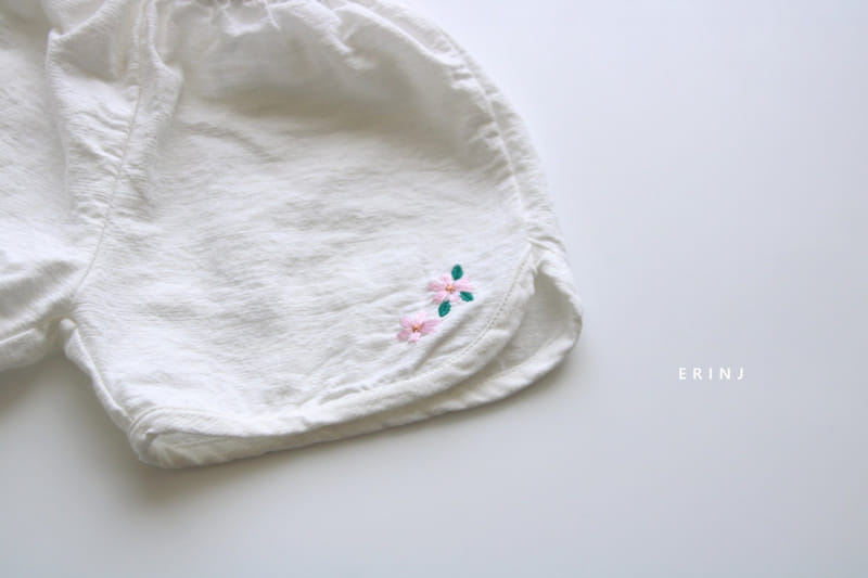 ERIN J - Korean Children Fashion - #Kfashion4kids - Embroidery Shorts - 2