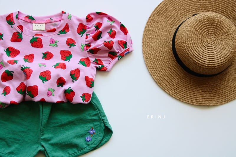 ERIN J - Korean Children Fashion - #Kfashion4kids - Embroidery Shorts - 6