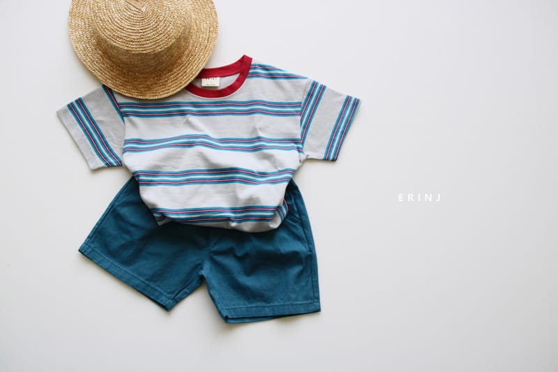 ERIN J - Korean Children Fashion - #Kfashion4kids - Color Stripes Tee - 3
