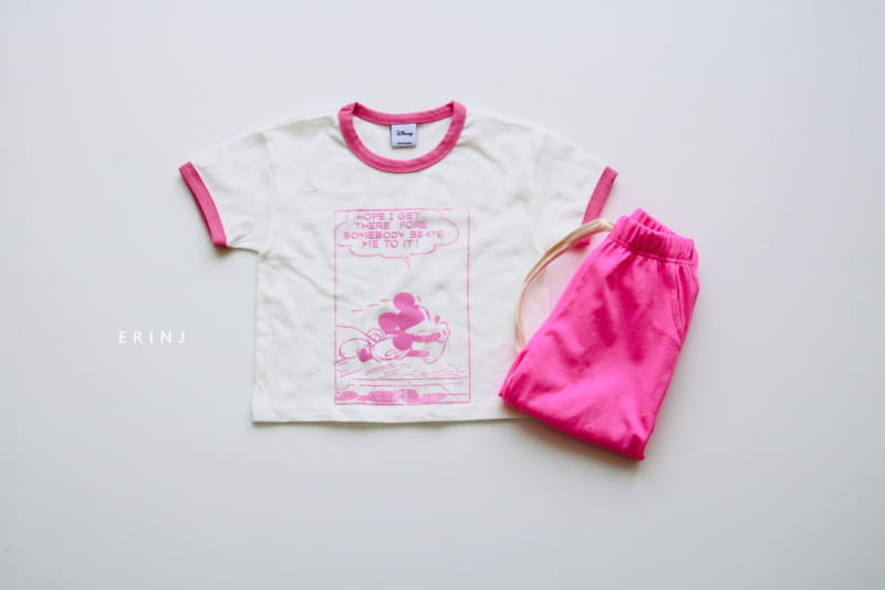 ERIN J - Korean Children Fashion - #Kfashion4kids - Micket Color Tee - 6