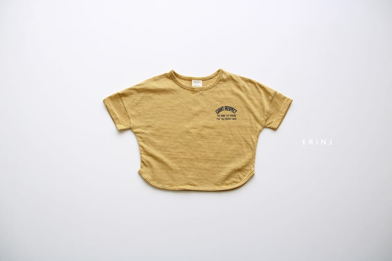 ERIN J - Korean Children Fashion - #Kfashion4kids - Stripes Paint Tee